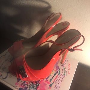 ❌LOWEST PRICE❌ BCBG” OPEN TOE/SLING BACK HIGH HEEL